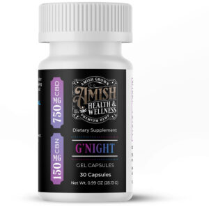 G’Night Capsules CBD + CBN, 900 mg